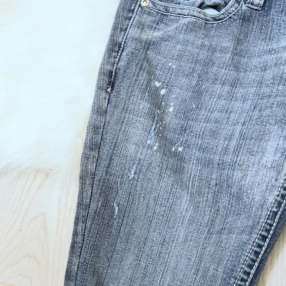 Ankle length distressed skinny jeans - Picture 6 of 8